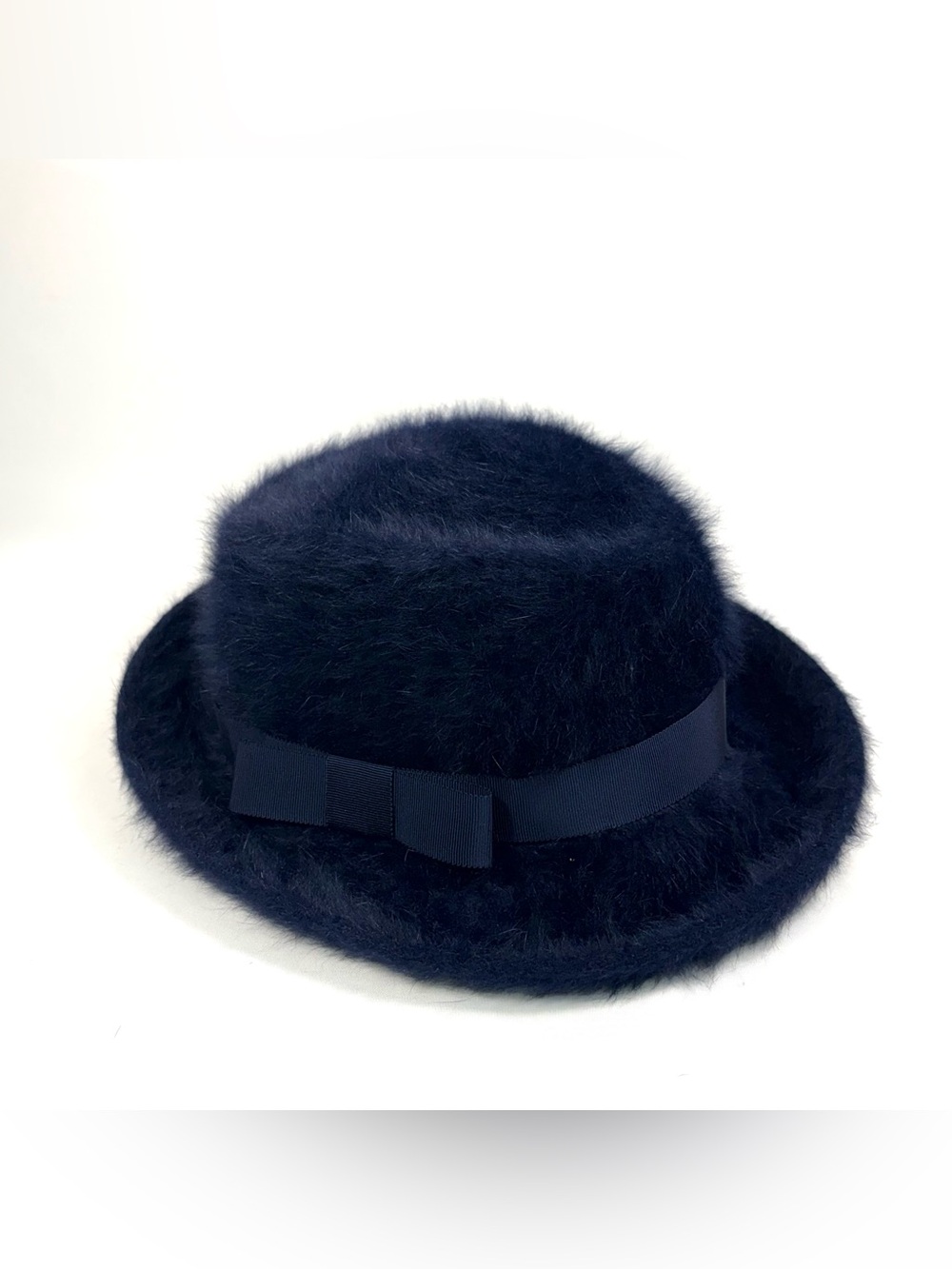 Vintage Kangol Angora Blend Fuzzy Bucket Hat - Made in England
